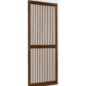 YKKAPオプション 玄関引戸 玄関引戸80型：格子付スライド網戸[幅816mm×高さ1821mm]