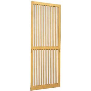 YKK AP YKKAPオプション 玄関引戸 冴II：格子付スライド網戸[幅790mm