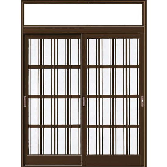 YKKAP玄関 玄関引戸 玄関引戸80型 額縁無枠[ランマ付] DHS-85N：内付[幅1694mm...