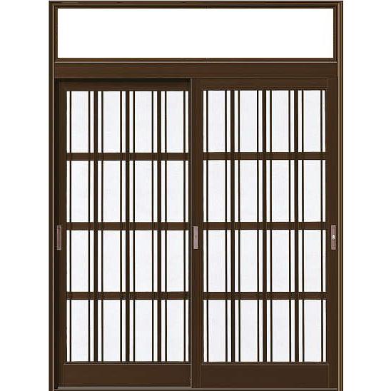 YKKAP玄関 玄関引戸 玄関引戸80型 額縁一体枠[ランマ付] DHS-85N：半外付[幅1905...