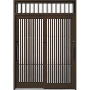 YKK AP YKKAP玄関 断熱玄関引戸 冴II 和風2枚建[ランマ通し] DHS-3205
