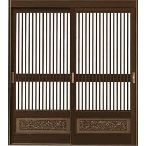 YKKAP玄関 玄関引戸 玄関引戸80型 額縁無枠[ランマ無] DHS-82N：内付[幅1800mm...