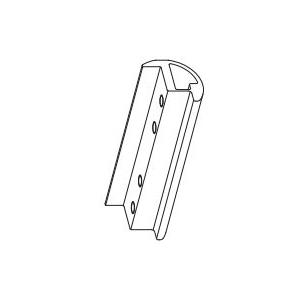 YKKAPウォールエクステリア アルミはしごエクスタラップII 部品ユニット：たて桟連結材2個入り　YKK　壁付けはしご　梯子　ハシゴ　屋上　タラップ｜ノース&ウエスト
