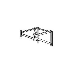 YKKAPウォールエクステリア アルミはしごエクスタラップII 取付ブラケット：出幅600用2個入り...