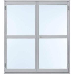 YKKAP社　勝手口框ドア　在庫未使用品 YKK AP YKKAP勝手口 汎用ドア2HD[框ドアタイプ] 片開き 握り玉[ランマ