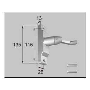 LIXIL（リクシル） LIXIL補修用部品 窓・サッシ用部品 錠 装飾窓
