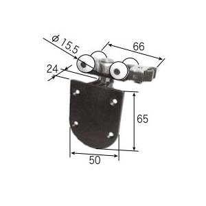 LIXIL補修用部品 リビング建材用部品 クローゼット 折れ戸(フリー)：吊り車[FNMZ436]