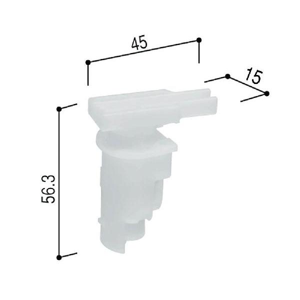 YKK AP 純正 サニセーフII 折戸Sタイプ用下戸車 HH-2K-37227(旧K-38284)...