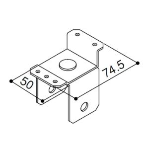 三菱電機（MITSUBISHI ELECTRIC） 【G-50EC3】 バックガード 鉄線製 яэ