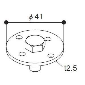 YKK AP YKKAP交換用部品 マグネット戸当たり(HH3K-19434) : ノース