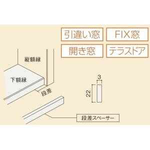 LIXILインプラス オプション 部品：段差スペーサー２本入（Z-01-CFHW）