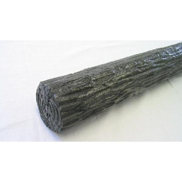 融雪器具樹脂製杭 樹脂製杭 80φ擬木丸太：φ80×1200mm　4本入り　丸杭　土留め　看板　OB...