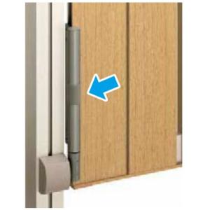 YKKAPオプション ガーデンエクステリア 門扉 ルシアス門扉：オートクローザー　片開き用