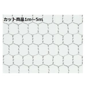 産業用金網 亜鉛引亀甲金網 線径0.7mm：カット商品 開目10mm