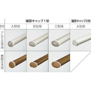 YKKAPガーデンエクステリア フェンス パルトナーUD 端部キャップ：A型笠木用　１型　YKK　手すり　手摺り　玄関手すり　外手すり　アプローチ　転落(PFE-B41-XA)｜hokusei