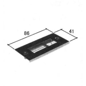三協部品 玄関ドア ストライク：ストライク(たて枠)[PH2965]