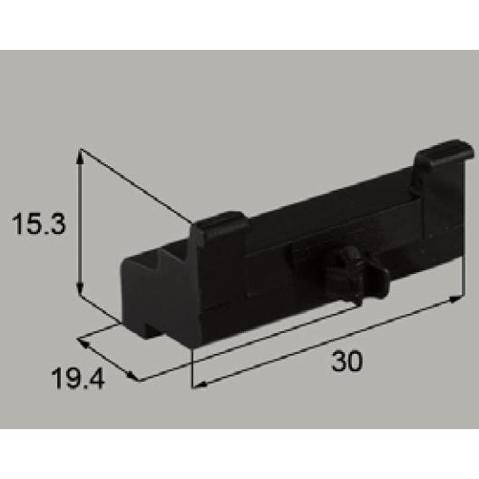 LIXIL補修用部品 新日軽ブランド部品 出窓 ブロック：縦框中間ブロック[S8GP1334]