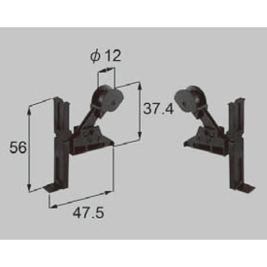 LIXIL補修用部品 新日軽ブランド部品 ドア・引戸・内装材 戸車・滑車 戸車：上戸車[S8LC20...