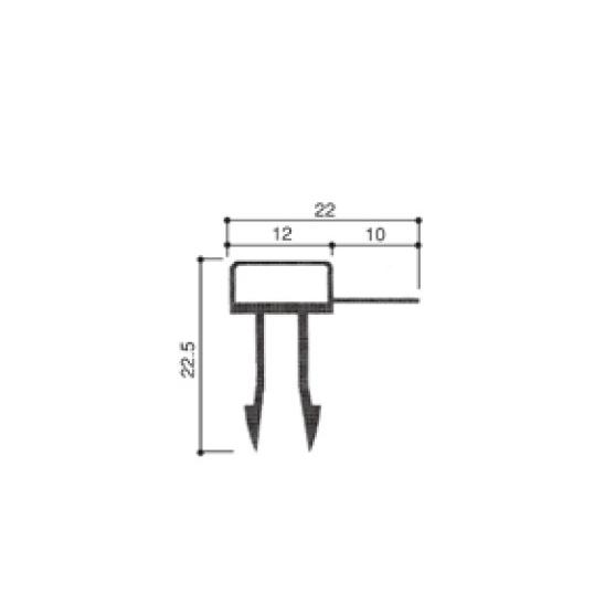 LIXIL補修用部品 新日軽ブランド部品 ドア・引戸・内装材 戸当り・タイト材・ビート ビード：マグ...