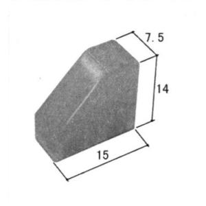三協部品 装飾窓 ステイダンパー・ストッパー：ストッパー(たて枠)[WB1319]