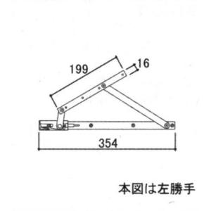 YKK AP YKKAP純正部品 2HDフラッシュ 錠(KAG-2HD-FHL2) : ノース 