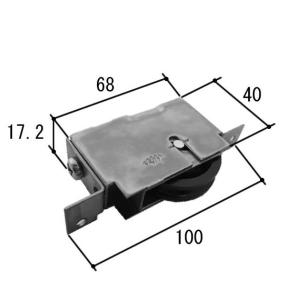三協部品 玄関引戸 戸車・把手：戸車(下かまち)[WD0104]
