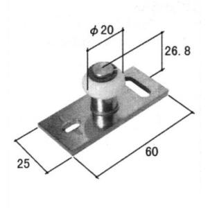 三協アルミ ハワーユ雨戸 振れ止め WD2242 ガタつき 揺れ 防止 端部部品 摩耗 劣化 交換用...