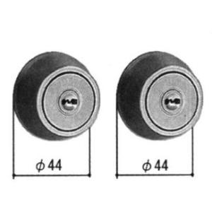 三協部品 勝手口 シリンダー・ストライク：シリンダー(たてかまち)[WD5124]