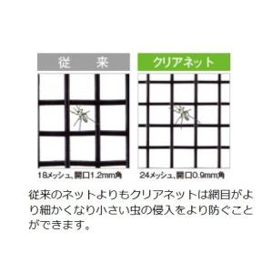 YKKap 網戸用クリアネット 24メッシュ2...の詳細画像3