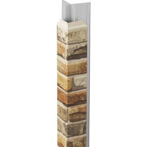 営業所止専用品 YKK ap アルミ 外壁 アルカベール エルモストーン 出隅部：同質出隅キャップ ...