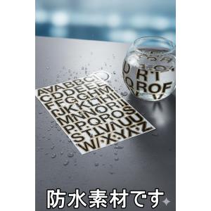 【防水・屋外OK】アルファベット ステッカー ...の詳細画像4