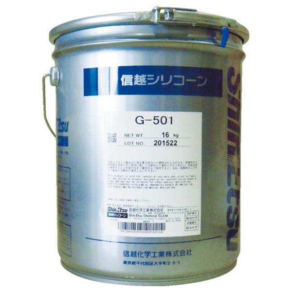 信越化学工業 G-501-16 シリコーングリース G501-16kg 白(G50116)