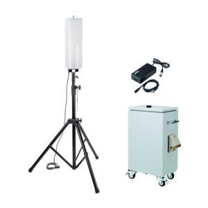 マキテック MPL-FLB-80S LED テラスタンド 本体＋バッテリーセット 災害時 非常時 仮設照明 80W