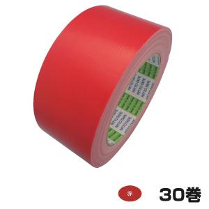 日東電工 ベストクロステープ No.756 赤 厚さ0.23mm 幅50mm×長さ25m 30巻入 布粘着テープ 布テープ｜hokusho-shouji