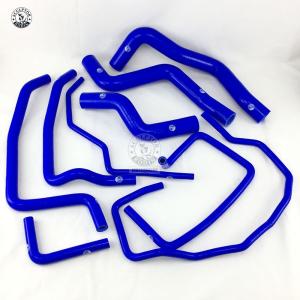 RX-8 前期 SE3P ラジエーターホース 2003-2008シリコンホース 青 9本セット シリコン3層 マツダ アッパーホース　ラジエターホース