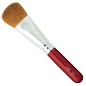 メイクブラシ 竹宝堂化粧筆 チークーブラシ 14−1赤軸 / 熊野筆 : 熊野