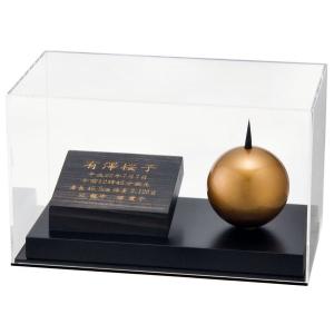 伝統工芸士作 赤ちゃん筆送料無料  胎毛筆・誕生記念筆 /心コース 桜ダルマ軸 ゴールド