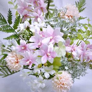 造花 仏花 お供え 仏壇 仏壇用 花 胡蝶蘭 ...の詳細画像1