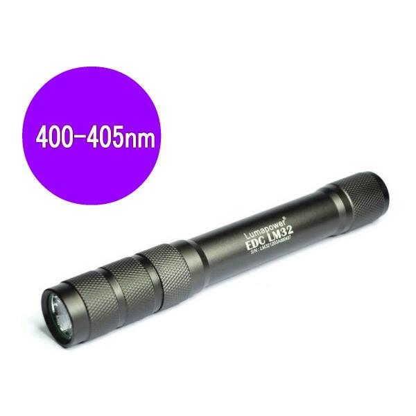 【 1W 紫外線 UV LED 400nm - 405nm / 5-10ルーメン 】LED 懐中電灯...