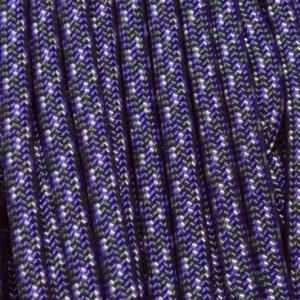 【 カラー：Purple Rain 】550 Parachute Cord , 耐加重250Kg アメリカ製 E.L. wood Braiding Company 社製 / 1m