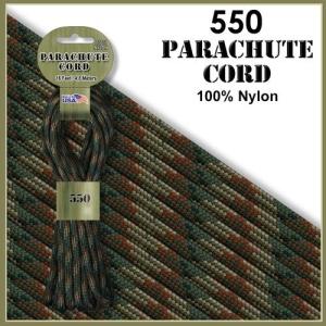 550 Parachute Cord , 耐加重250Kg アメリカ製 Pepperell 社製  /