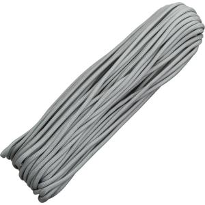 【 カラー：Grey 】アメリカ製　7 Strand 550 lbs Paracord ナイロン製 中芯7本入 パラコード 550ポンド , Atwood Rope MFG 社製 / 1m