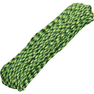 【 カラー：Gecko 】アメリカ製　7 Strand 550 lbs Paracord ナイロン製 中芯7本入 パラコード 550ポンド , Atwood Rope MFG 社製 / 1m