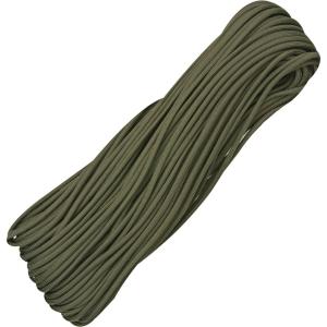 【 カラー：OD Green 】アメリカ製　7 Strand 550 lbs Paracord ナイロン製 中芯7本入 パラコード 550ポンド , Atwood Rope MFG 社製 / 1m