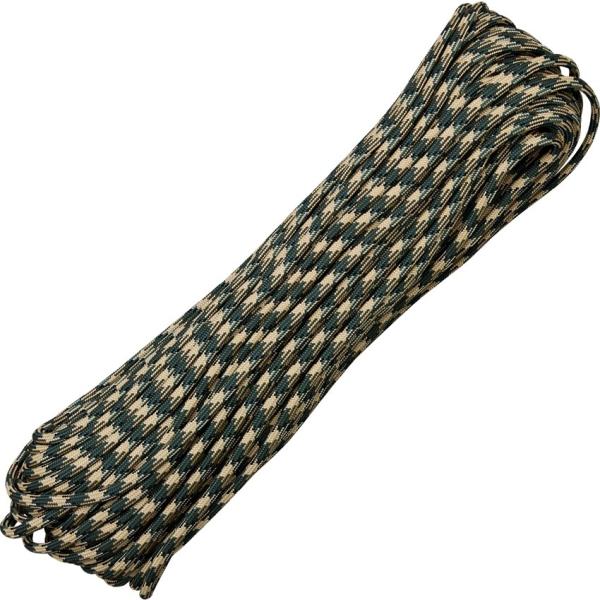 【 カラー：Forest Camo 】アメリカ製　7 Strand 550 lbs Paracord...