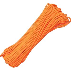 【 カラー：Neon Orange 】アメリカ製　7 Strand 550 lbs Paracord ナイロン製 中芯7本入 パラコード 550ポンド , Atwood Rope MFG 社製 / 1m