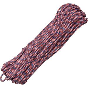 【 カラー：Flag 】アメリカ製　7 Strand 550 lbs Paracord ナイロン製 中芯7本入 パラコード 550ポンド , Atwood Rope MFG 社製 / 1m