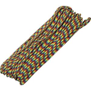 【 カラー：Trippin 】アメリカ製　7 Strand 550 lbs Paracord ナイロン製 中芯7本入 パラコード 550ポンド , Atwood Rope MFG 社製 / 1m