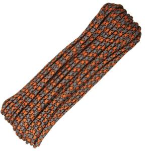 【 カラー：Rust 】アメリカ製　7 Strand 550 lbs Paracord ナイロン製 中芯7本入 パラコード 550ポンド , Atwood Rope MFG 社製 / 1m