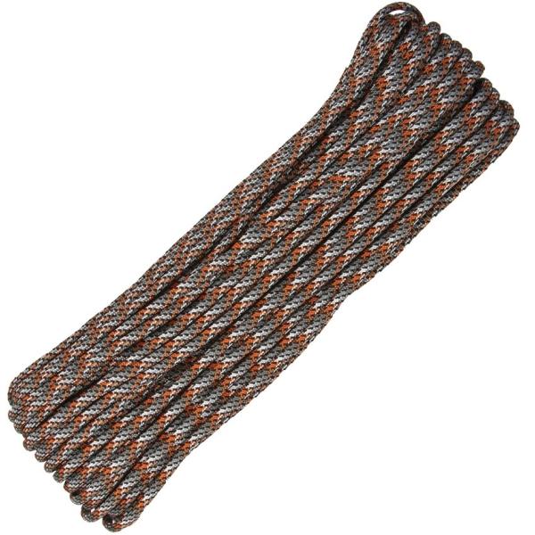 【 カラー：Spy 】アメリカ製　7 Strand 550 lbs Paracord ナイロン製 中...